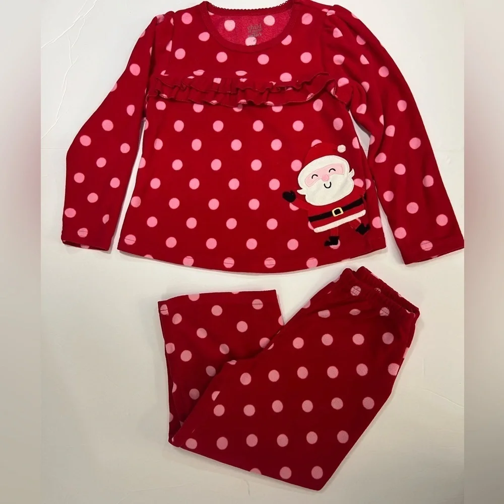 CARTER👶🏻 2 peice girl pajama  🎀 size 4T🤍
